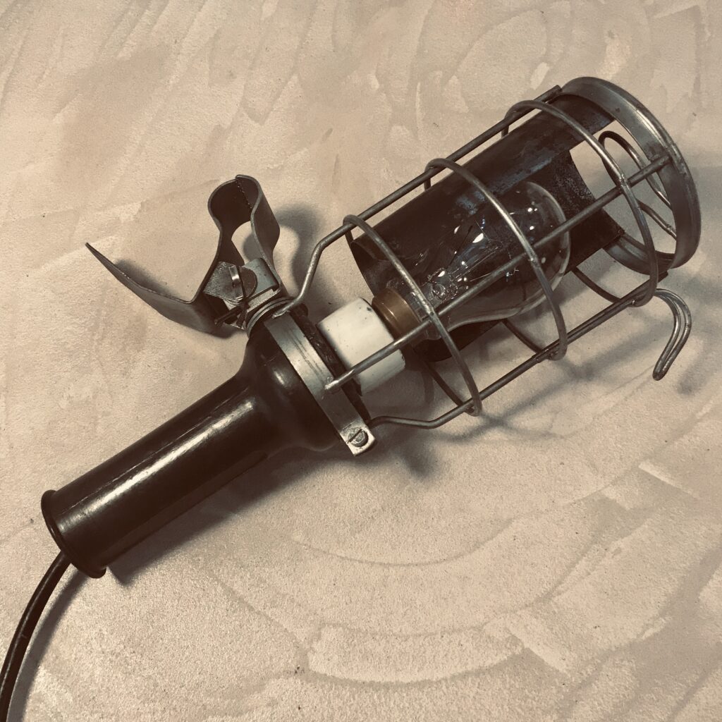 Lampe Industrielle Baladeuse Vintage A Pince Meubles Industriel