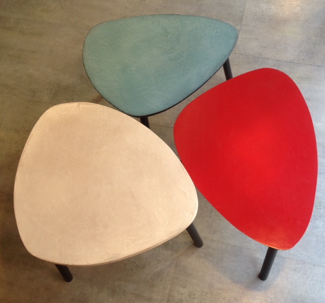Coffre Table Basse Industriel Coloré – Noyer – Grand 165 Cm – Reconditionné