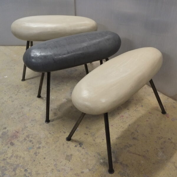 tabouret en beton sur mesure design italien style vintage mobilier industriel Anna colore industriale 7 rue Paul Bert 75011 DSCF3009