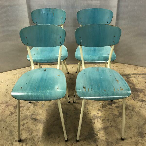 chaises vintage ancienne chaises metal bois turquoise chaises formica mobilier industriel meuble d usine chaise tolix ancienne chaise industrielle ancienne mobilier industriel vintage -1