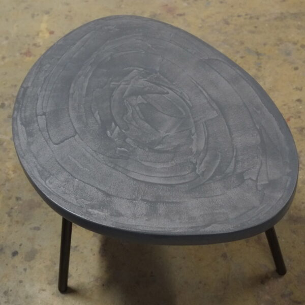 Table en béton sur mesure RUGIADA Design Italien Anna Farina fabrication artisanale Anna Colore Industriale-27