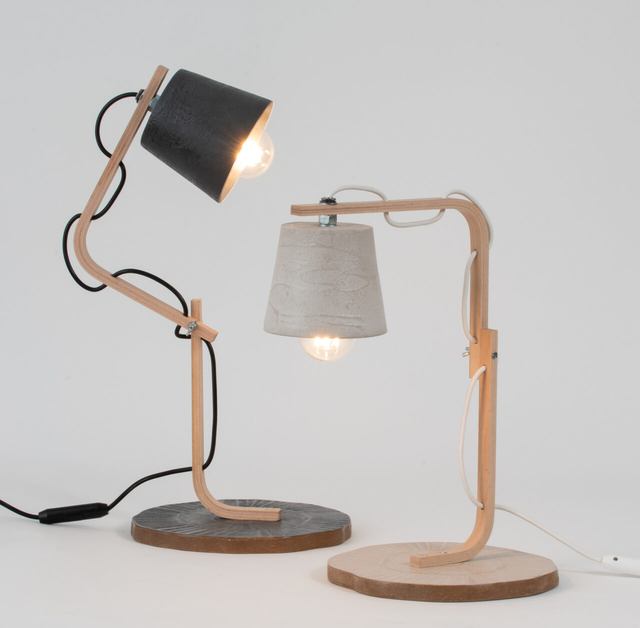 Lampe d'atelier à LED Artelumina - Lampe d'artiste sur pied