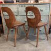 chaises-œil-baumann-vintage-1950-1960-bois-arriere