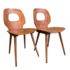 chaises-œil-baumann-vintage-1950-1960-bois-biais